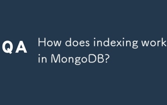 索引如何在MongoDB中起作用?