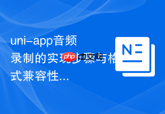 uni-app音频录制的实现步骤与格式兼容性