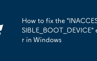 Cara Memperbaiki Ralat 'Tidak Dapat Dilantik_BOOT_DEVICE' di Windows
