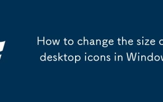 Cara menukar saiz ikon desktop di Windows