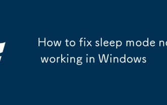 Cara Memperbaiki Mod Tidur Tidak Berfungsi di Windows