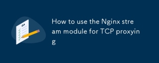 Cara Menggunakan Modul Stream Nginx untuk Proxy TCP