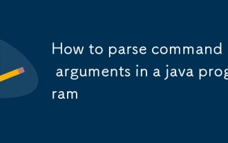 Comment analyser les arguments de ligne de commande dans un programme Java