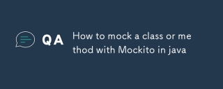 Cara Mengejar Kelas atau Kaedah Dengan Mockito di Java