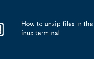 Comment décompresser des fichiers dans le terminal Linux