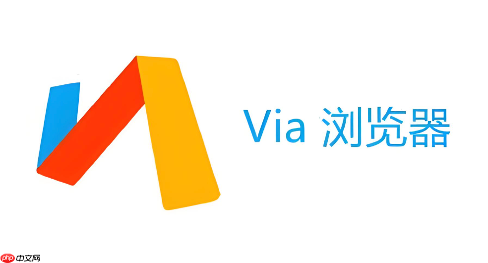 Via浏览器怎么恢复到出厂默认设置_Via浏览器恢复默认设置的操作步骤