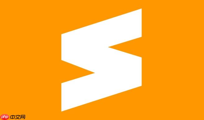 sublime怎么自定义快捷键_sublime编辑器快捷键自定义设置