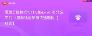 硬盘分区格式NTFS和exFAT有什么区别 U盘和移动硬盘该选哪种【科普】