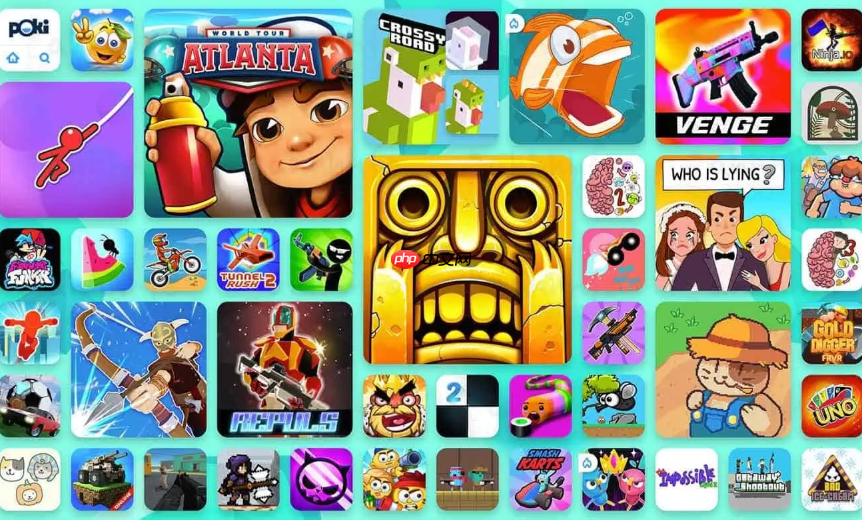 poki免费游戏入口 poki热门小游戏推荐