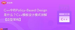 c++中的policy-based design是什么?c++模板设计模式详解【泛型架构】