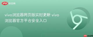 vivo浏览器网页版实时更新 vivo浏览器官方平台安全入口