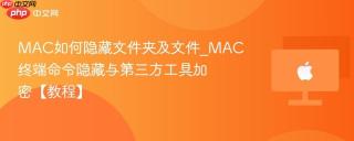 mac如何隐藏文件夹及文件_mac终端命令隐藏与第三方工具加密【教程】