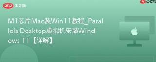 M1芯片Mac装Win11教程_Parallels Desktop虚拟机安装Windows 11【详解】