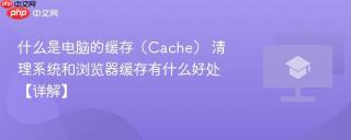 什么是电脑的缓存（Cache） 清理系统和浏览器缓存有什么好处【详解】