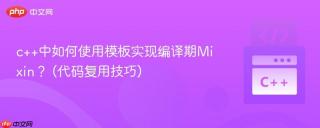 c++中如何使用模板实现编译期Mixin？ (代码复用技巧)