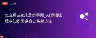 怎么用ai生成思维导图_AI逻辑梳理与知识图谱自动构建方法