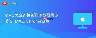 MAC怎么连接谷歌浏览器同步书签_MAC Chrome设置