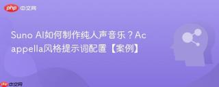 Suno AI如何制作纯人声音乐？Acappella风格提示词配置【案例】