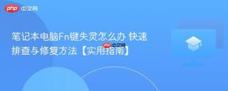 笔记本电脑Fn键失灵怎么办 快速排查与修复方法【实用指南】