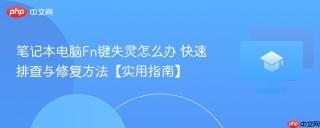 笔记本电脑fn键失灵怎么办 快速排查与修复方法【实用指南】