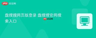 盘搜搜网页版登录 盘搜搜官网搜索入口