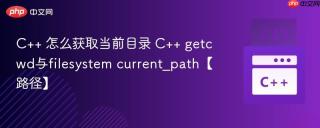 C++ 怎么获取当前目录 C++ getcwd与filesystem current_path【路径】