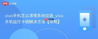 vivo手机怎么清理系统垃圾_vivo手机运行卡顿解决方法【攻略】