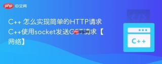 C++ 怎么实现简单的HTTP请求 C++使用socket发送GET请求【网络】