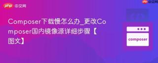 composer下载慢怎么办_更改composer国内镜像源详细步骤【图文】