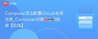 Composer怎么配置GitLab私有仓库_Composer对接企业内部库【实战】