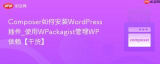 Composer如何安装WordPress插件_使用WPackagist管理WP依赖【干货】