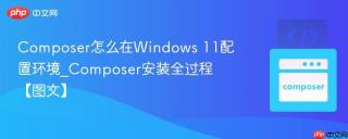 Composer怎么在Windows 11配置环境_Composer安装全过程【图文】