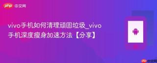 vivo手机如何清理顽固垃圾_vivo手机深度瘦身加速方法【分享】