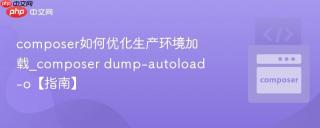 composer如何优化生产环境加载_composer dump-autoload -o【指南】