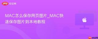 mac怎么保存网页图片_mac快速保存图片到本地教程