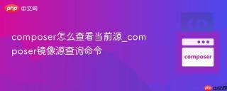 composer怎么查看当前源_composer镜像源查询命令