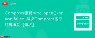 composer报错proc_open(): spawn failed_解决composer运行环境限制【避坑】
