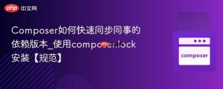 composer如何快速同步同事的依赖版本_使用composer.lock安装【规范】