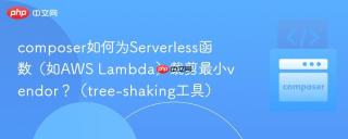 composer如何为serverless函数（如aws lambda）裁剪最小vendor？（tree-shaking工具）