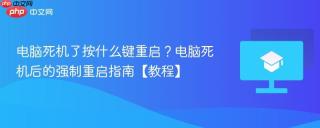 电脑死机了按什么键重启？电脑死机后的强制重启指南【教程】
