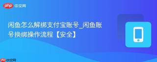 闲鱼怎么解绑支付宝账号_闲鱼账号换绑操作流程【安全】
