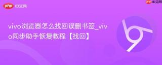vivo浏览器怎么找回误删书签_vivo同步助手恢复教程【找回】