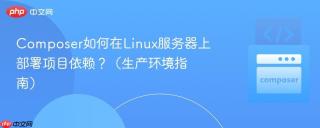 Composer如何在Linux服务器上部署项目依赖？（生产环境指南）