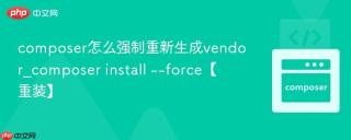 composer怎么强制重新生成vendor_composer install --force【重装】