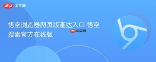 悟空浏览器网页版直达入口 悟空搜索官方在线版