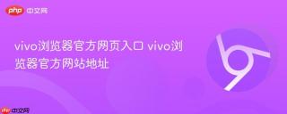 vivo浏览器官方网页入口 vivo浏览器官方网站地址