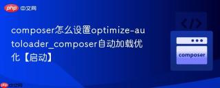 composer怎么设置optimize-autoloader_composer自动加载优化【启动】
