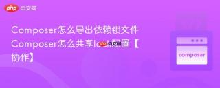 Composer怎么导出依赖锁文件 Composer怎么共享lock配置【协作】