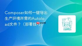 Composer如何一键导出生产环境所需的Autoload文件？（部署技巧）