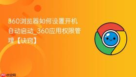 360浏览器如何设置开机自动启动_360应用权限管理【诀窍】